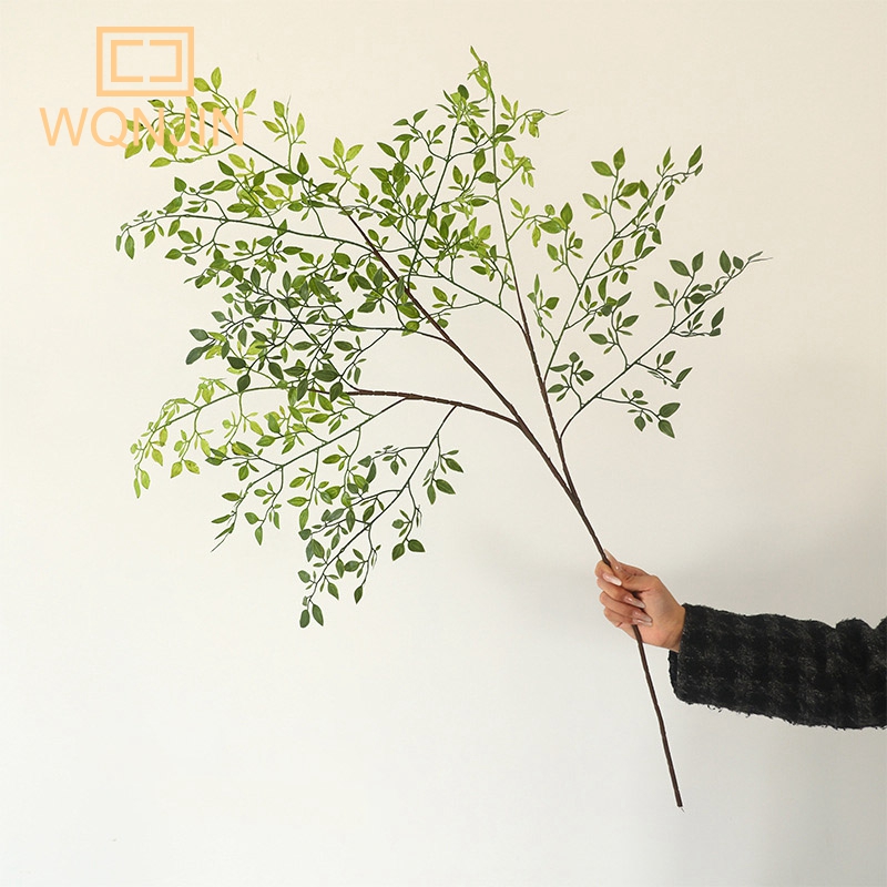 Dracaena Marginata - Sztuczny kwiat Zielona roślina Nandina Silikonowe