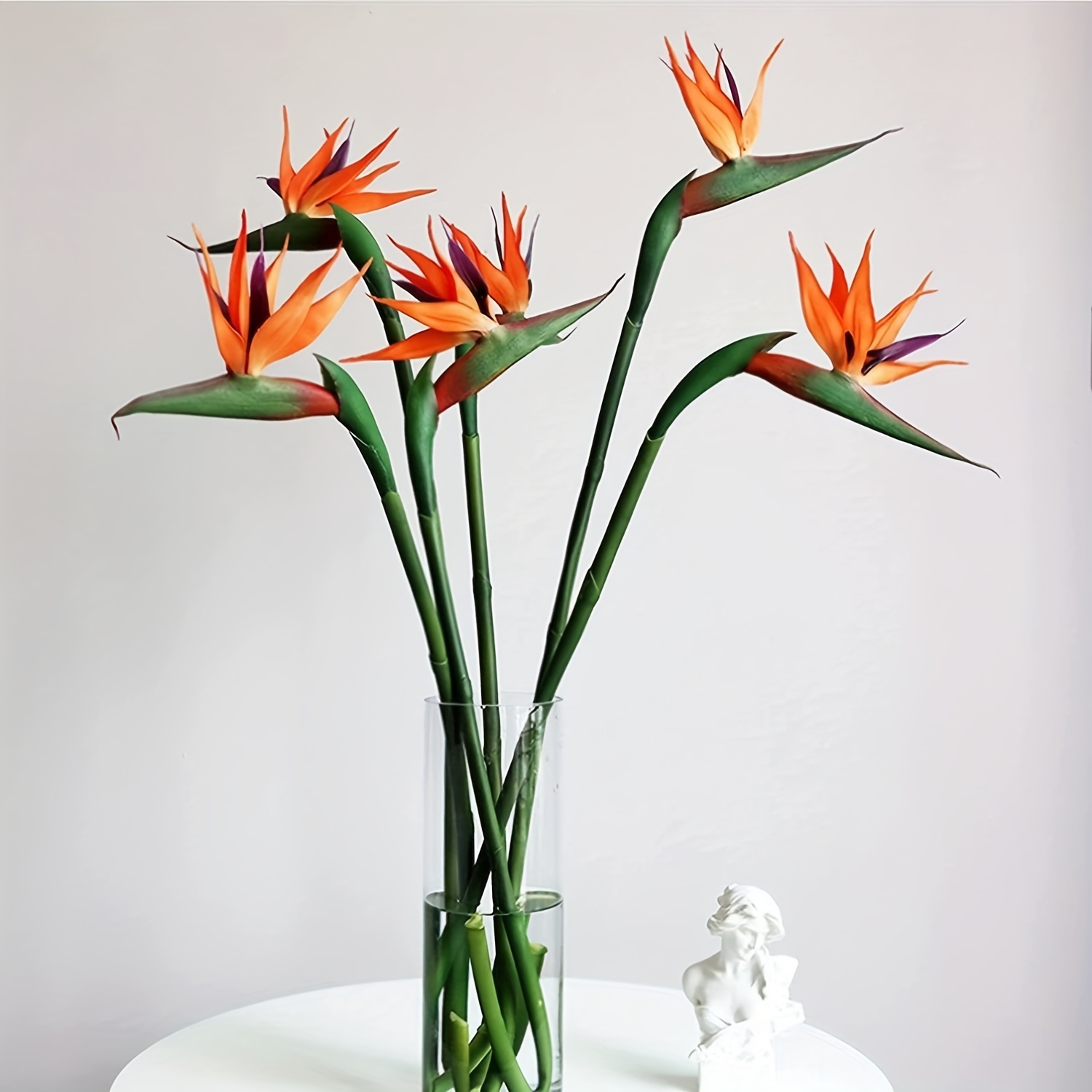 3 szt. Sztuczne kwiaty niebiań – Bird Paradise Strelitzia recenzja i cena