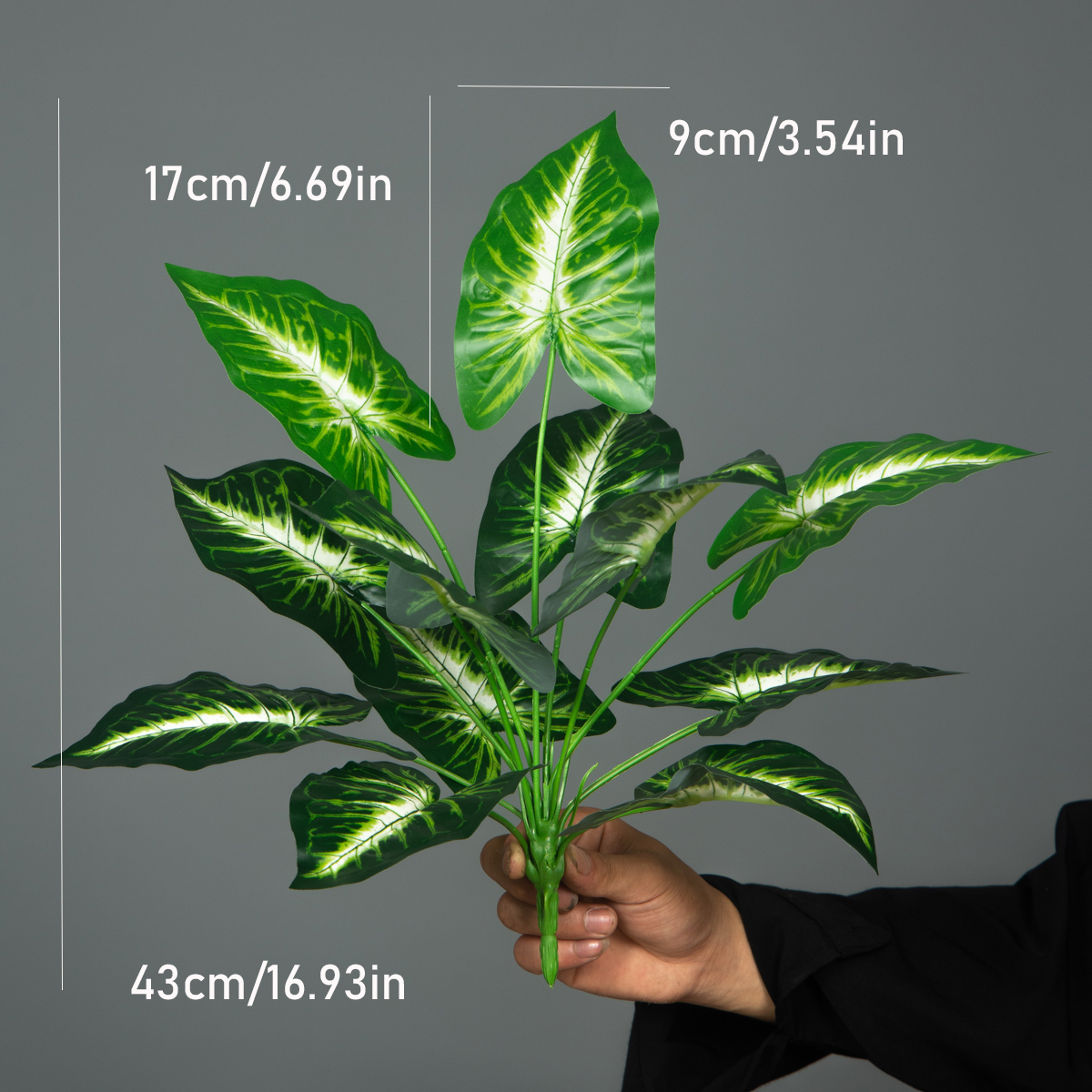 Sztuczne rośliny zielone liści – Monstera Adansonii recenzja i cena