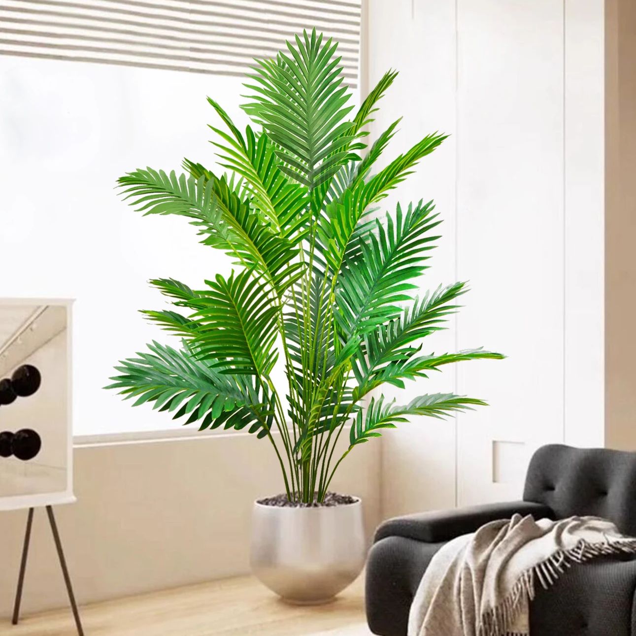 52-125cm/49.2in Sztuczna palma – Monstera Adansonii recenzja i cena