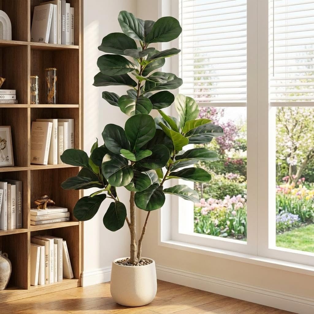 Sztuczny figowiec lirolistny - – Ficus Lyrata Tree recenzja i cena