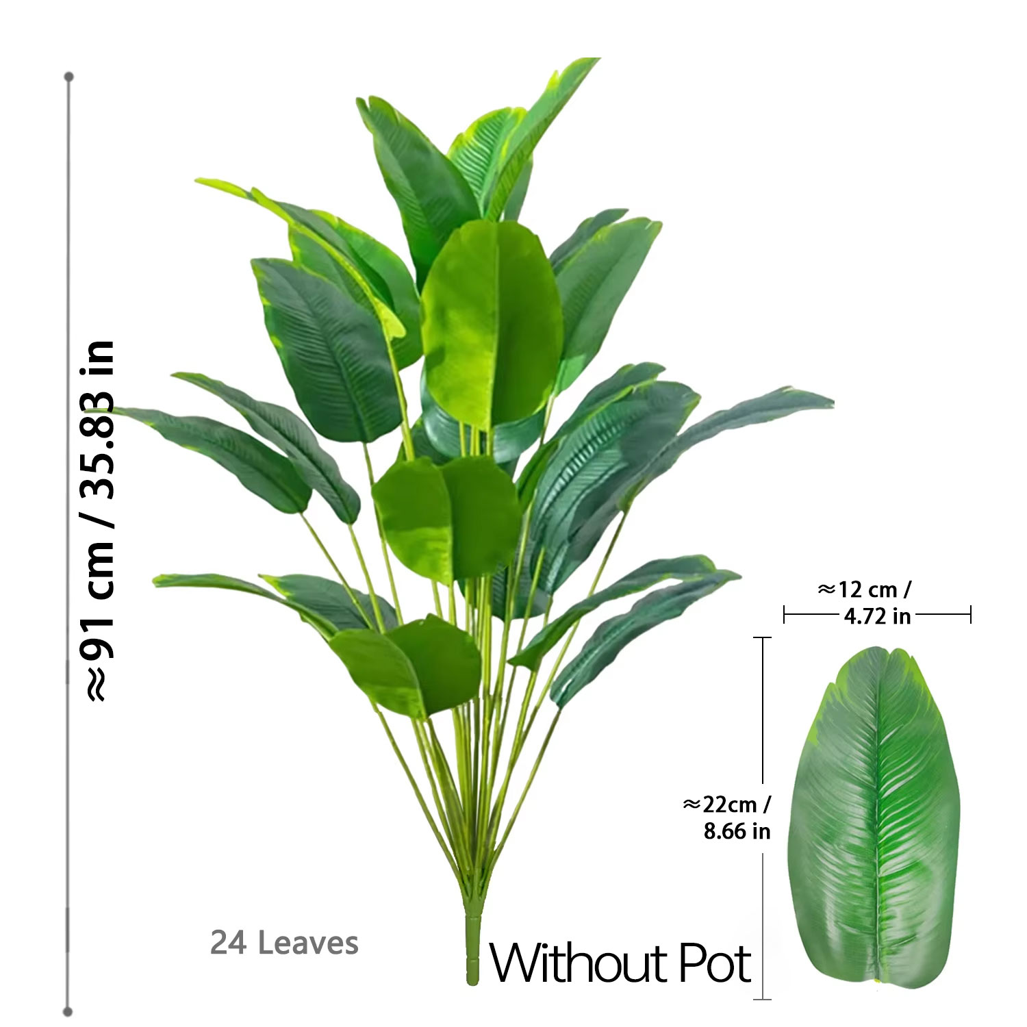 Sztuczne rośliny 67-112 cm Duż – Monstera Adansonii recenzja i cena